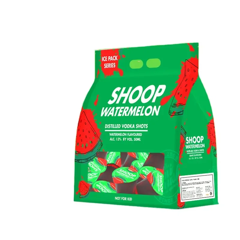 MINICRUSH jello shots alcoholic drinks vodka fruit flavour alcoholic beverage