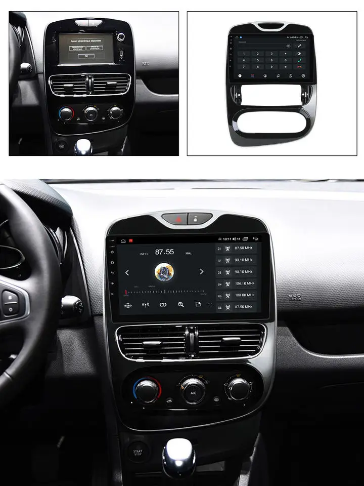 for Renault Clio 4 BH98 KH98 12-18 android car GPS navigation fm stereo radio carplay para auto electronics dvd player