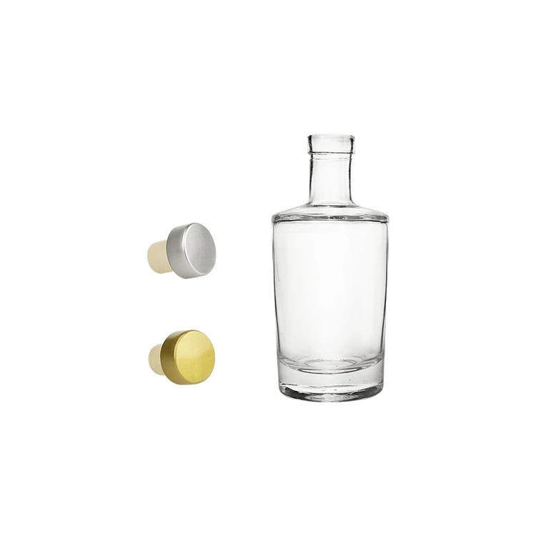 Food Grade Empty 100ml Mini Spirits Vodka Gin Liquor Glass Bottle for Whiskey Rum