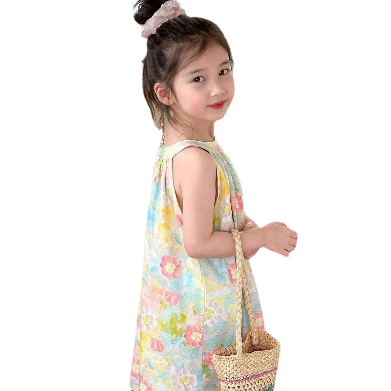 5 Years Old Girl Dresses Children New Toddler Kids Baby Girls Children Princess Casual Dress Short Sleeve Skirt
