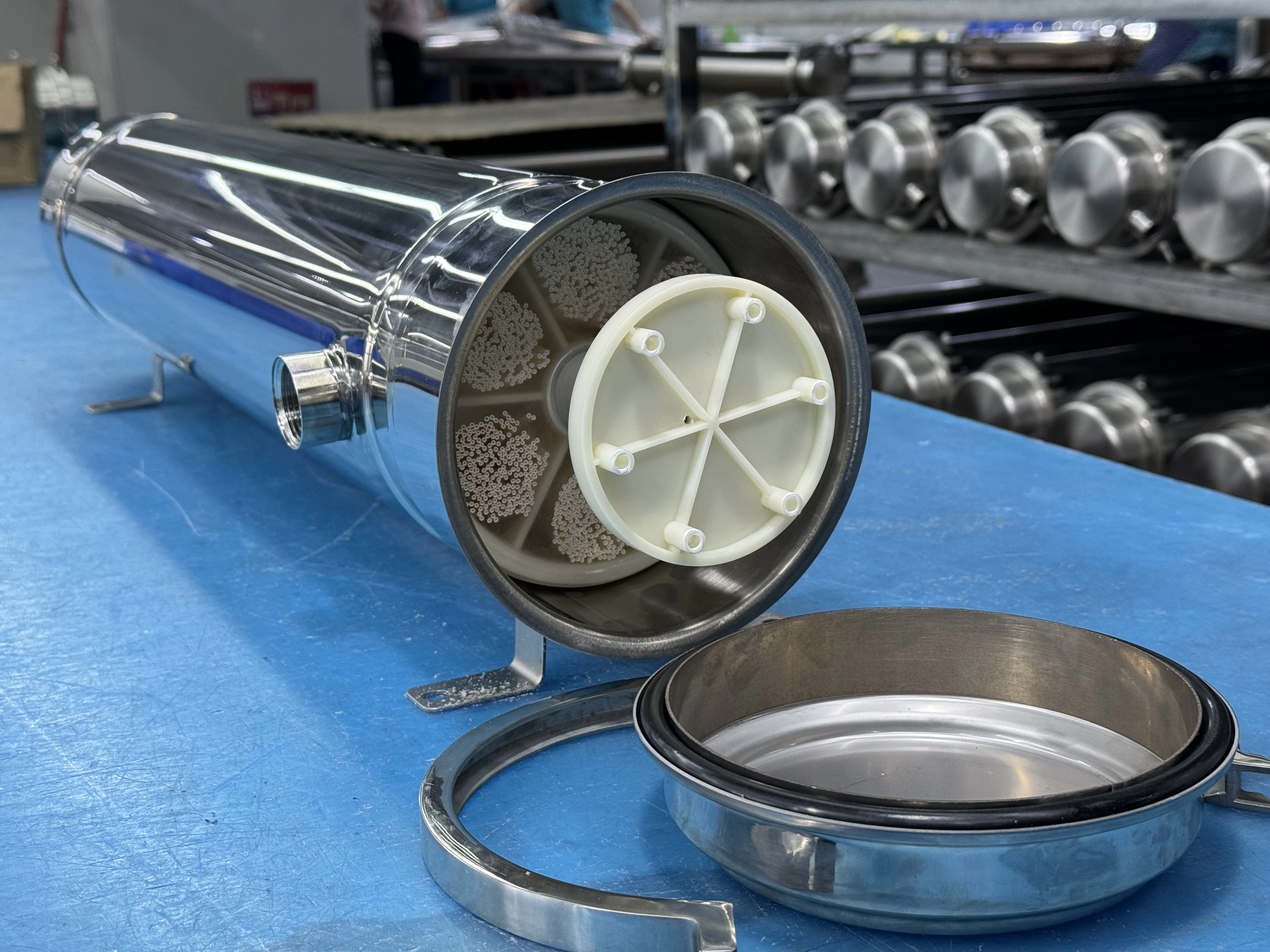 NEW DESIGN 5000-10000 L/H whole house use Stainless Steel 304 housing PVDF washable UF Membrane Water Filter