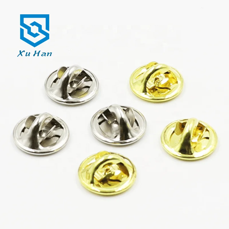 High quality metal brass BALLOU butterfly clutch pin back