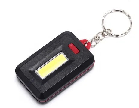 Fashion Mini COB Emergency keychain light for gift