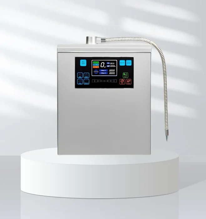 Japan 7 plate kangen hydrogen water machine alkaline water ionizer
