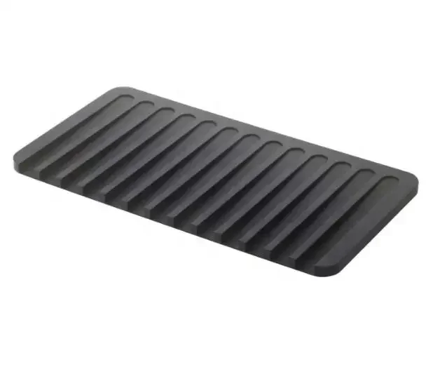 Silicone Dish Drying Mat rack Silicone Dish Drying Mat for Kitchen Counter, Slip Resistant Dishwasher Mat Heat Resistant