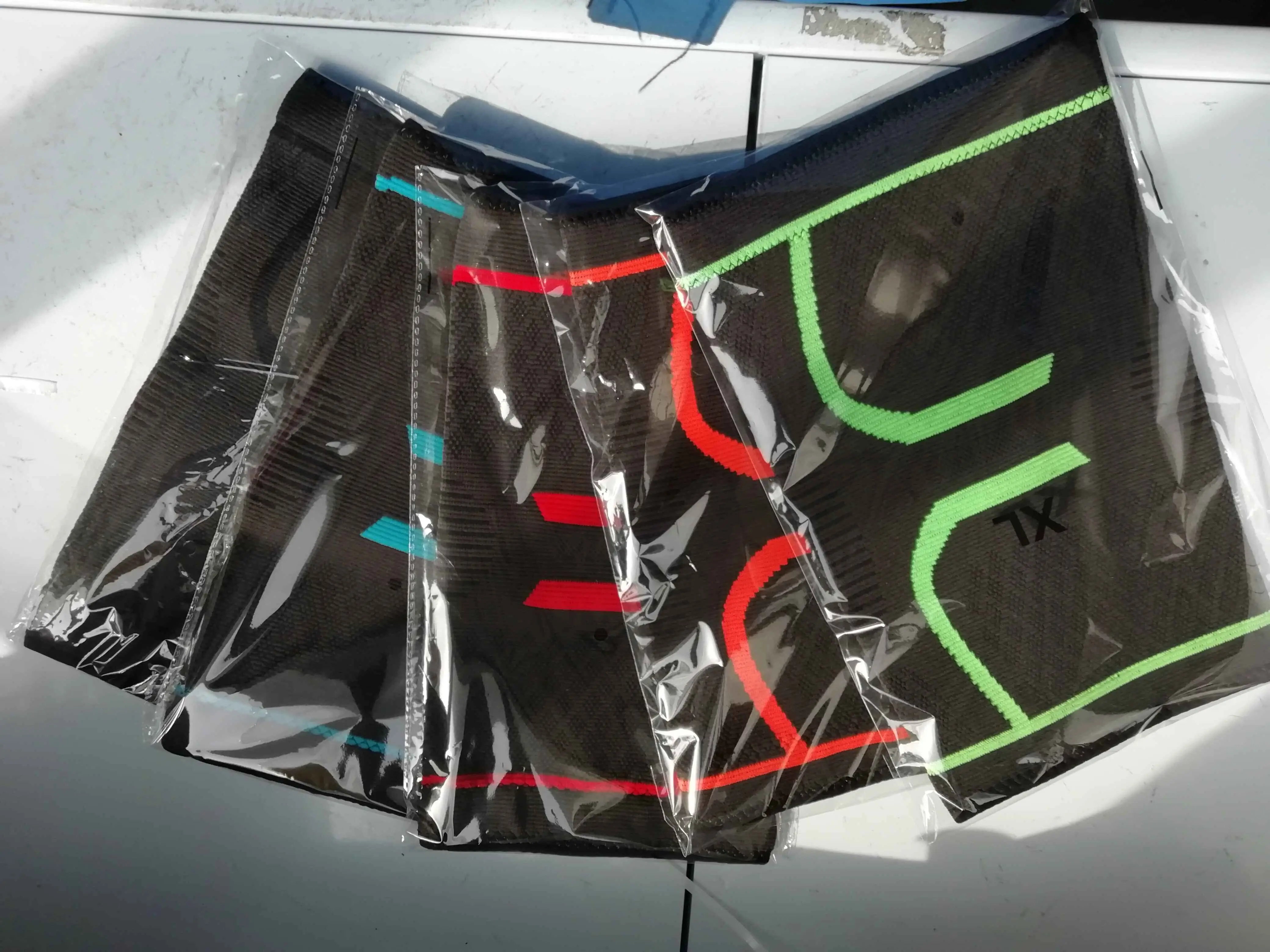 Customized Breathable Elastic Nylon Sport Knee Sleeve Support knee pads Guard Outdoor Sports Protector Knee Support Brace