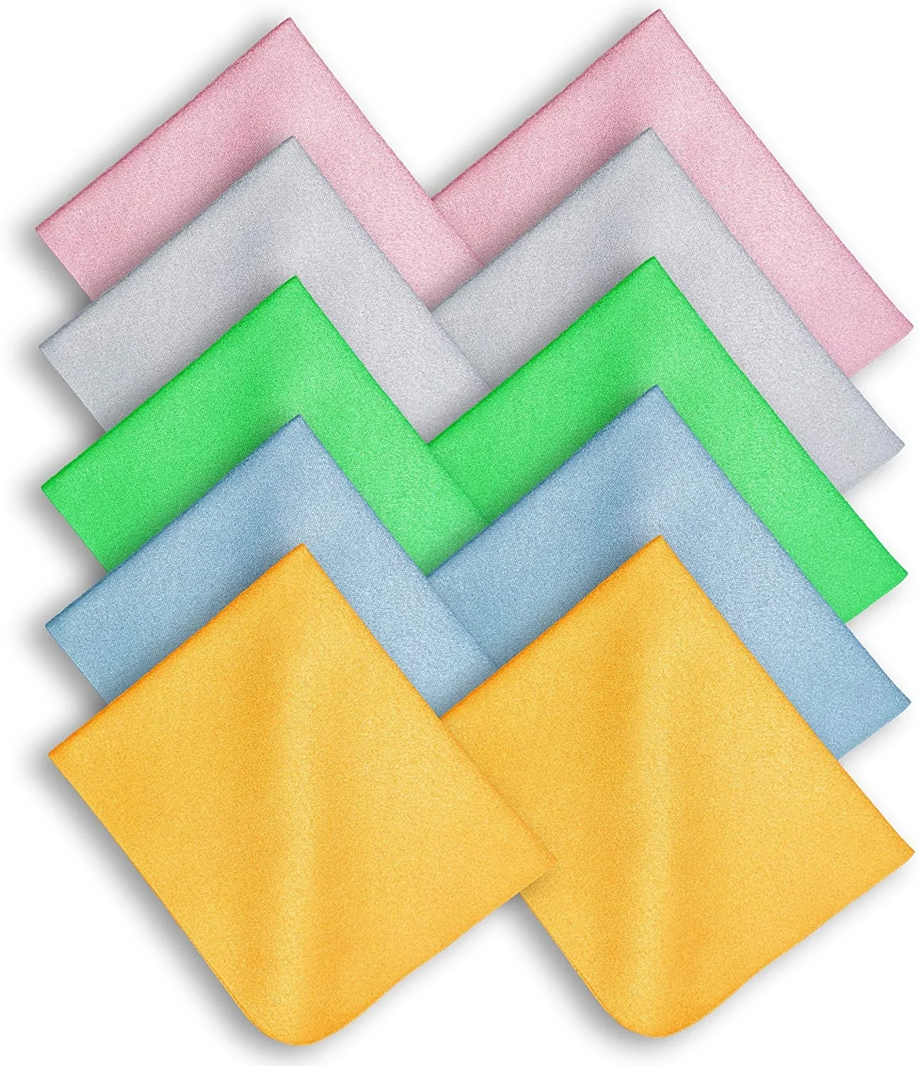 Suede Cleaning Lens Spot Wholesale Glasses Cloth Screen 15*18cm Ultra Fine Microfiber Cloths Grey Green Screen Clean for Glass