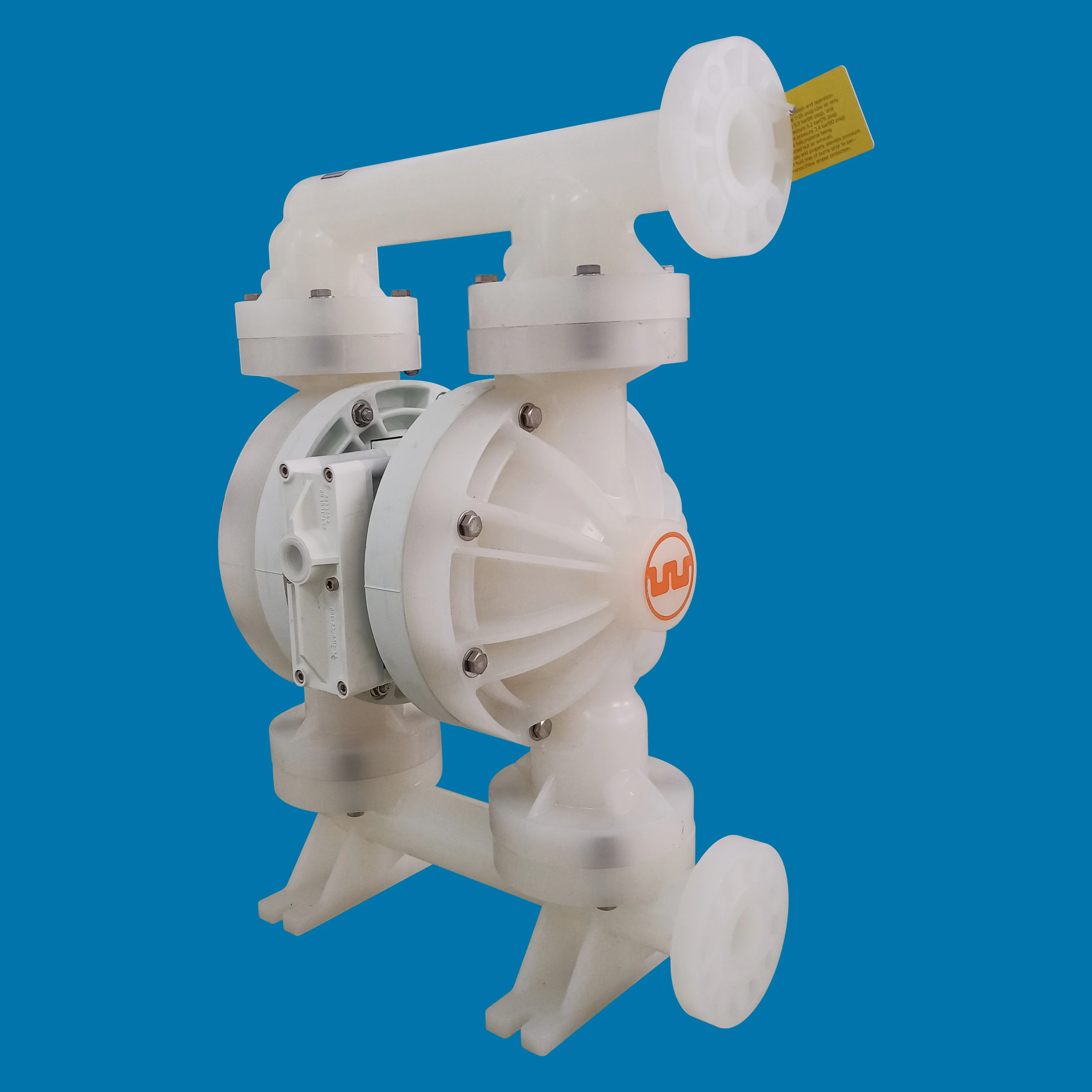 Wilden пневматический двойной мембранный насос 1-1/2 дюйма P400/PPPPP/WFS/WF/PWF с полипропиленовой оболочкой и Wil-Flex диафрагмой