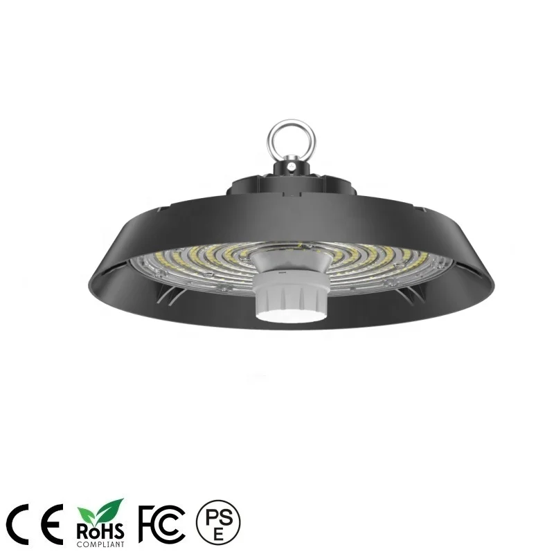 200W UFO High Bay Light with IP65 Waterproof Rating and 110 Beam Angle for Wide Area Illumination