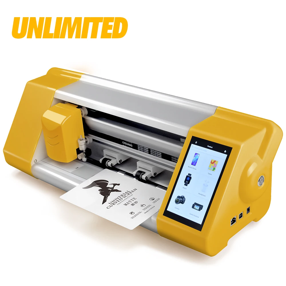 Гидрогелевое сырье ТПУ пленка плоттер резак для настройки мобильного телефона протектор и кожи