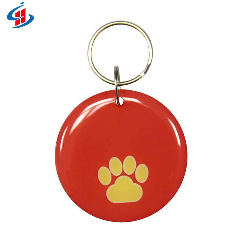 Custom Design Printing RFID Card RFID Key Tag 125 khz Epoxy RFID keychain