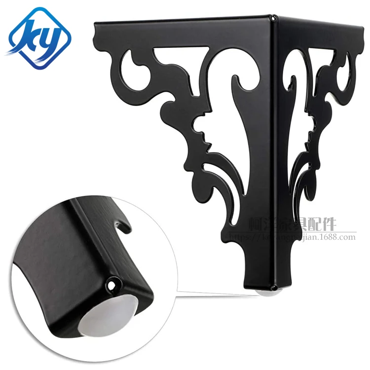 Black Gold Chrome Metal Bed Table Cabinet Sofa Legs Furniture Feet Cast Iron Table Legs