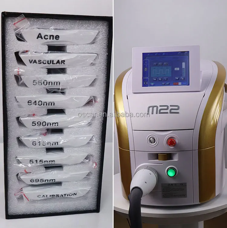 9 Filters Portable M22 Photorejuvenation AOPT IPL Hair Removal Machine For Remove Acne Spots Hair Removal