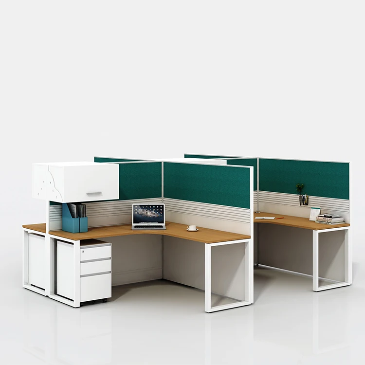 JYW4 Acoustic Panel Modern Design office workstation desk executive partition table set for 2/4/6 persons