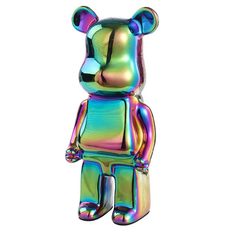 Creative Instagram trend Violent bear piggy bank resin ornaments living room porch wine cabinet TV cabinet home decor