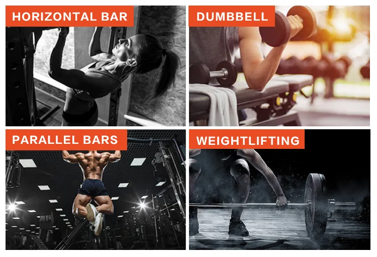 Wholesale Custom Logo Gym Training Weightlifting Wrist Straps Figure 8 Heavy Duty Weight Lifting Straps