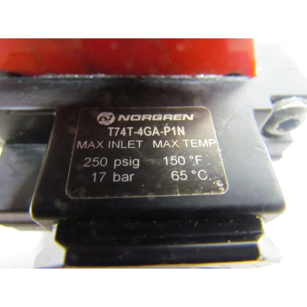 Original Norgren T74T-4GA-P1N Shut-off Valve
