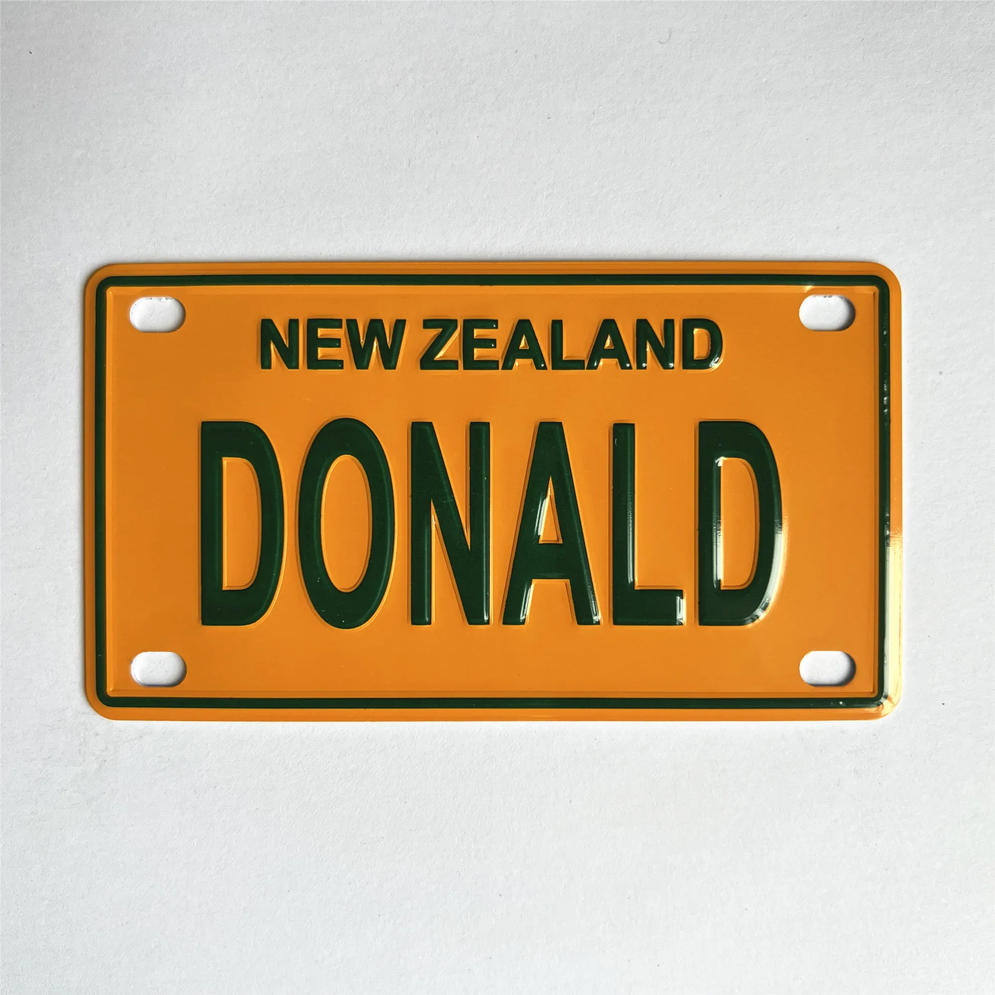 Custom Embossed Decorative License Plates Blank Car Number Plate Unique Metal Aluminum License Plate Wholesale