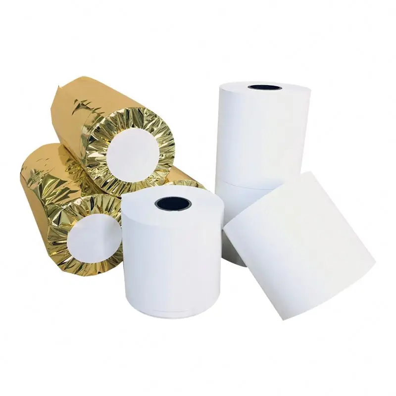 China Supplier Wholesale Top Quality Transfer Thermal Rolls 80x80 Cash Register Receipt Paper