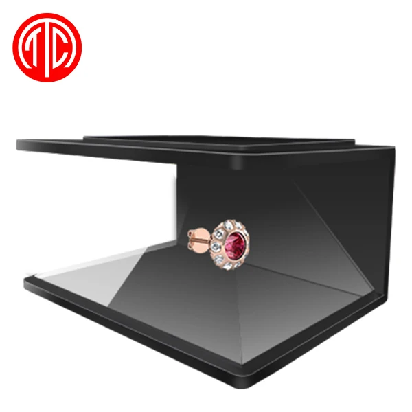 19inch Full HD Pyramid 3D Hologram Display for Advertising