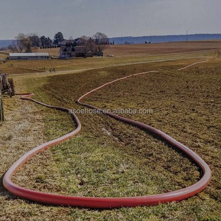 Drag hose systems and sprinkling machines for application of liquid organic fertilizers on fields