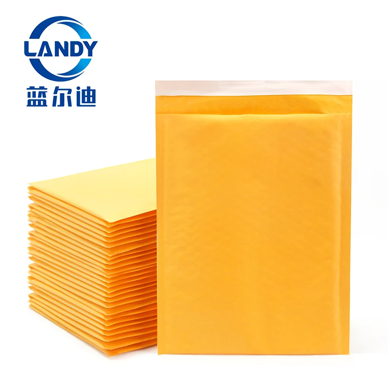 Kraft Envelope Button String Gift Package Pocket Envelope Mailer Padded Envelopes Eco