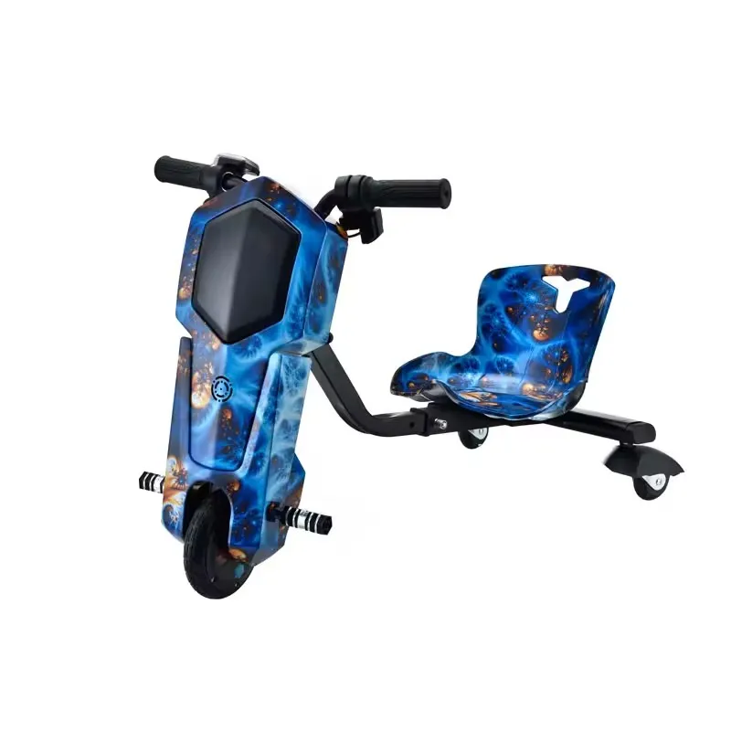 middle size Factory Cheap OEM Length Adjusted Adults 3 wheel electric 360 drifting scooter drift trike kart