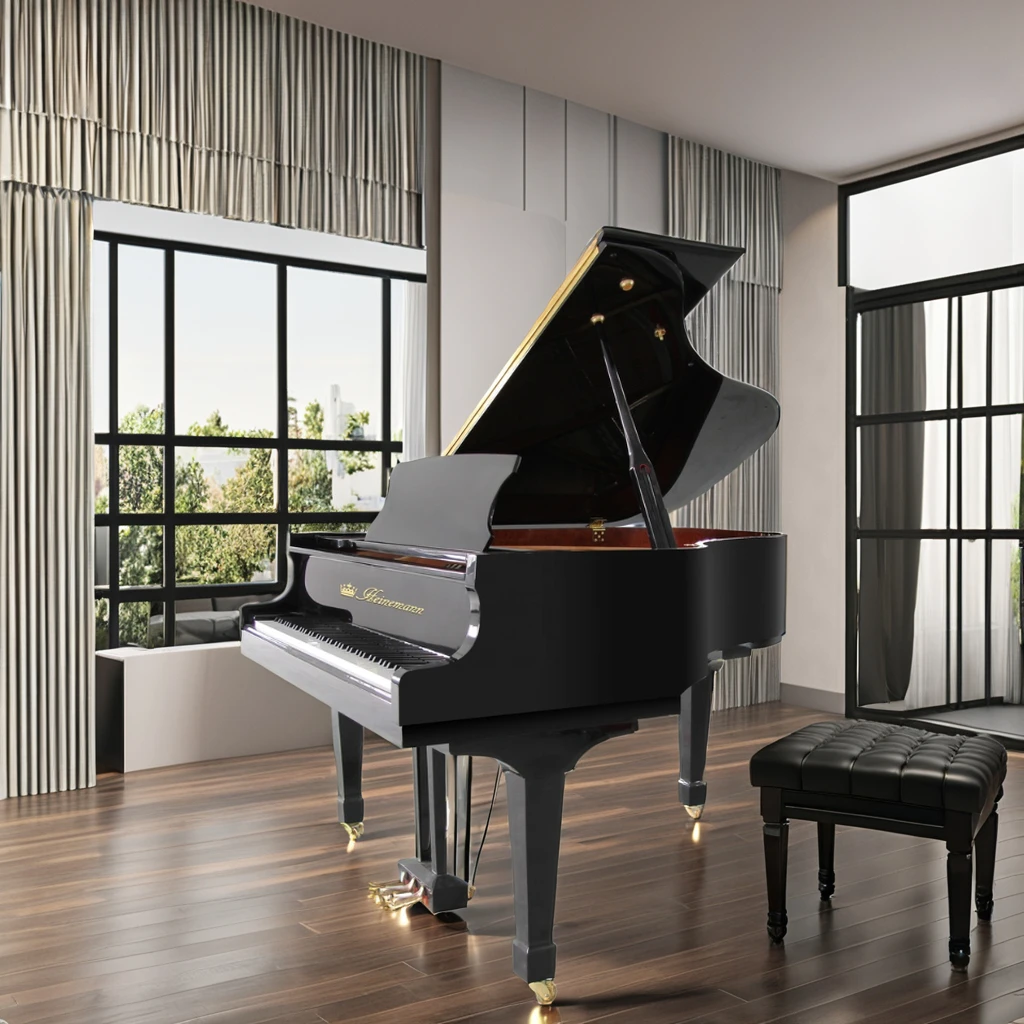 New baby grand piano acoustic for home decoration wall pianos