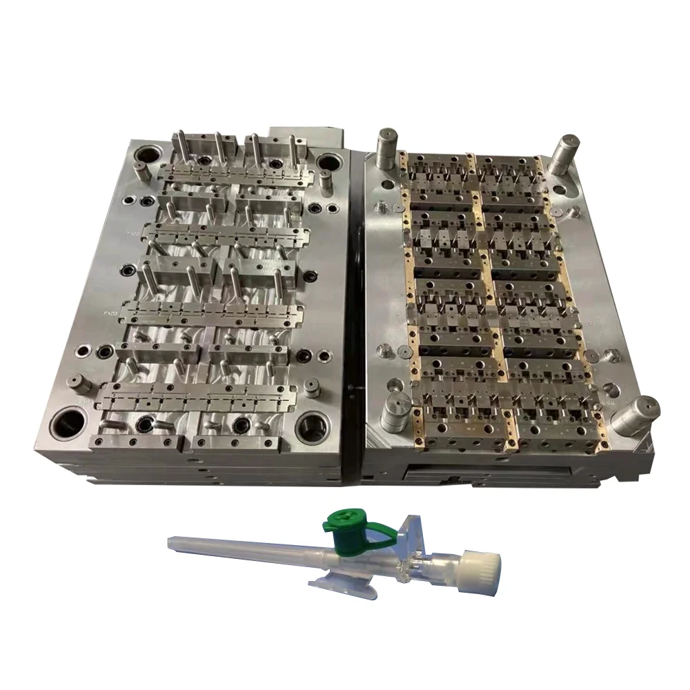 Surgical Equipments Silicone IV Cunnula Catheters Moulds Press Form Factory Injection Mold