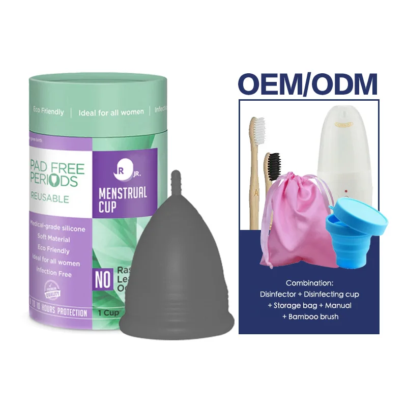 Экологичный органический стерилизатор менструальная чаша моющиеся 100% Медицинские силиконовые менструальные