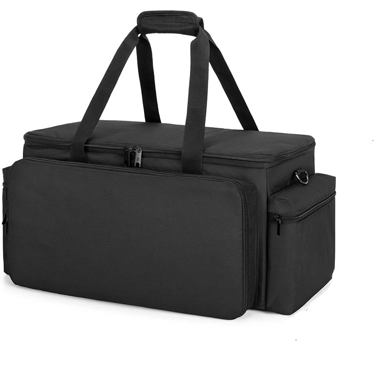 Sound Equipment Storage Tote Wire Bag Organizer DJ Equipment Large Travel Cable File Gig Bag