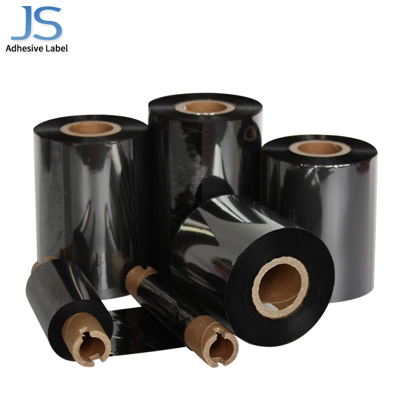 110mm wax resin ribbon thermal transfer barcode ttr for shipping label printer 4x6