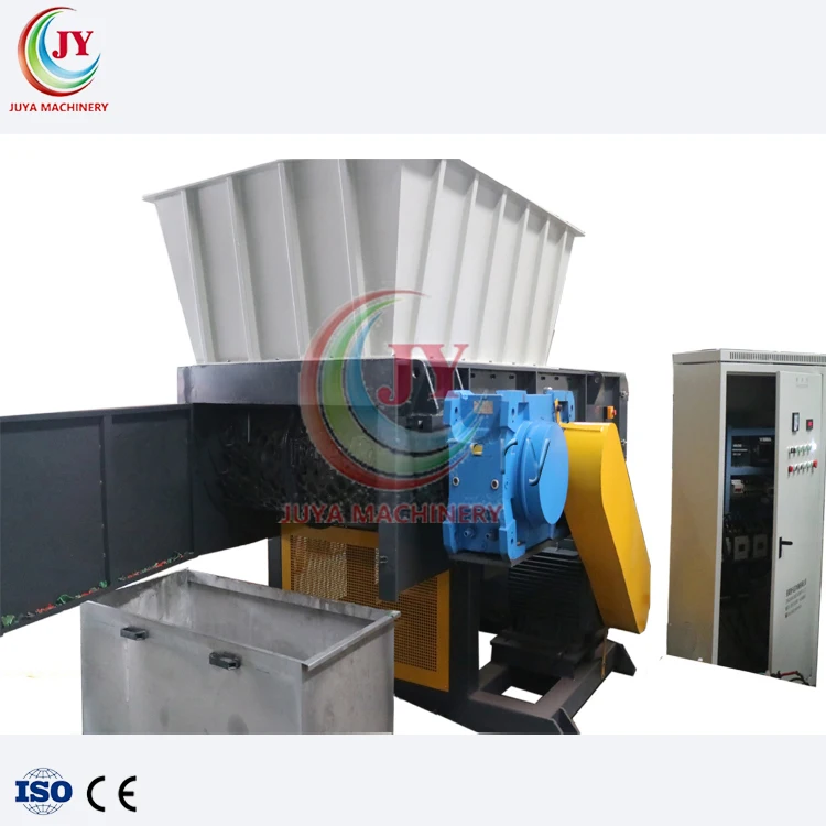 Crushing Machine Shredder Low Noise Plastic Barrel Cutting Waste Plastic PE PP PET Provided Wooden Crate Recycle Waste CE ISO