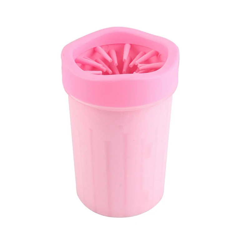 Hot Sale Durable Portable Silicone Pet Washing Cup Cat Dog Foot Washer Cleaner Pet Paw Washer