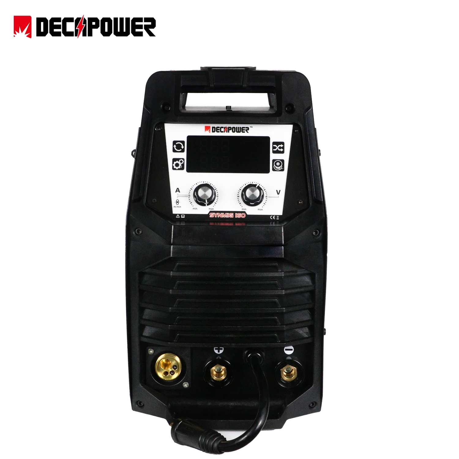 DECAPOWER mig mag инвертор mma 200a многопроцессорный без газа 220 В 3 в 1 сварочный аппарат работает на