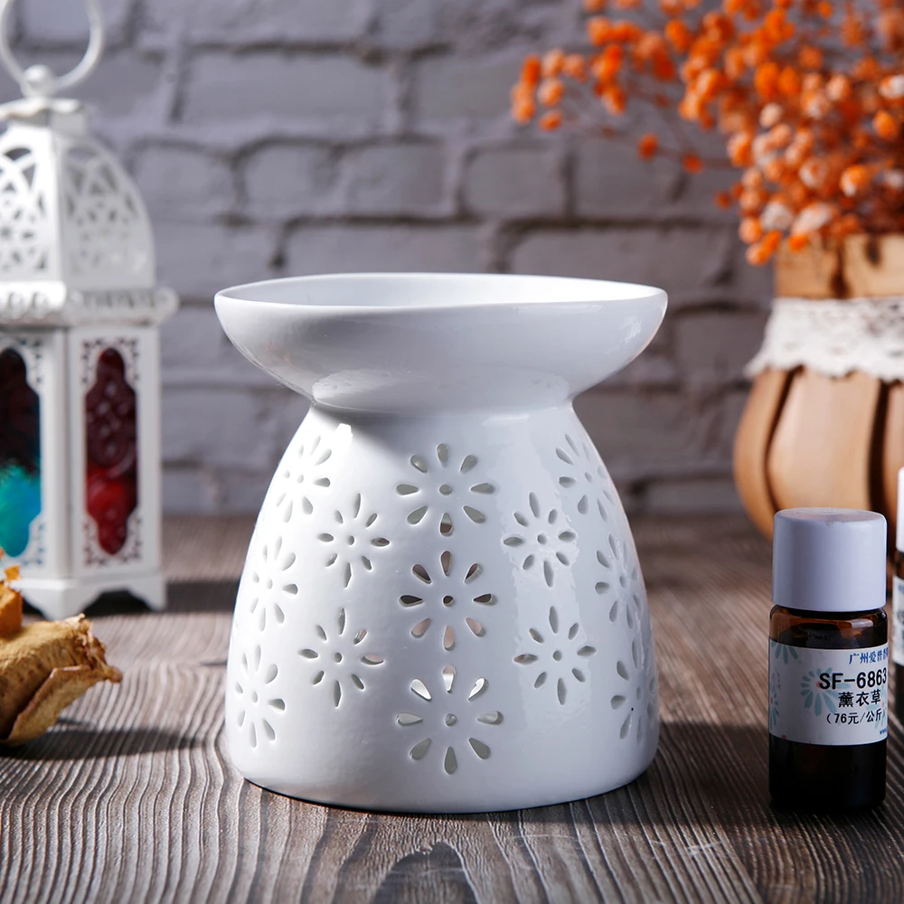 New Trends Ceramic Oil Burner Melts Wax For Bedroom Household Aromatherapy Wax Melting Stove