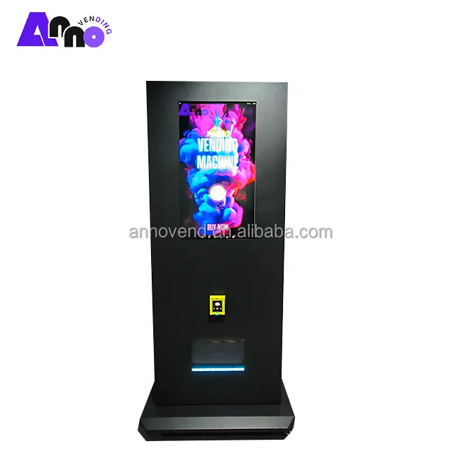 Disposable Products Floor Standing Vending Machine for Retail Product With Cashless Payments High Capacity 32 Inch Screen