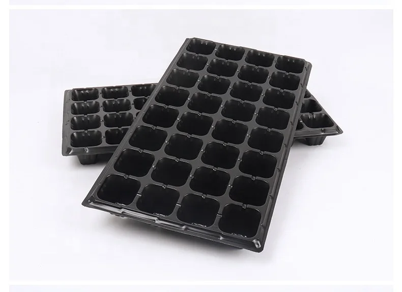 50 Holes Factory Direct Produced High Quality Plastic Seedling Nursery Trays 60g/piece for Planting