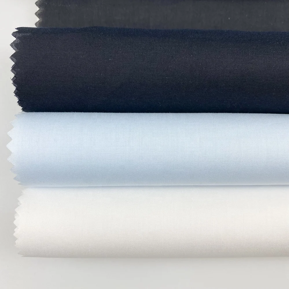 Сплошной цвет супер мягкий 135gsm ткань Обычная Экологически чистая лиоцелл волокно 55% Тенсел 45% сахарной ваты для рубашка Детская Пижама с рисунками