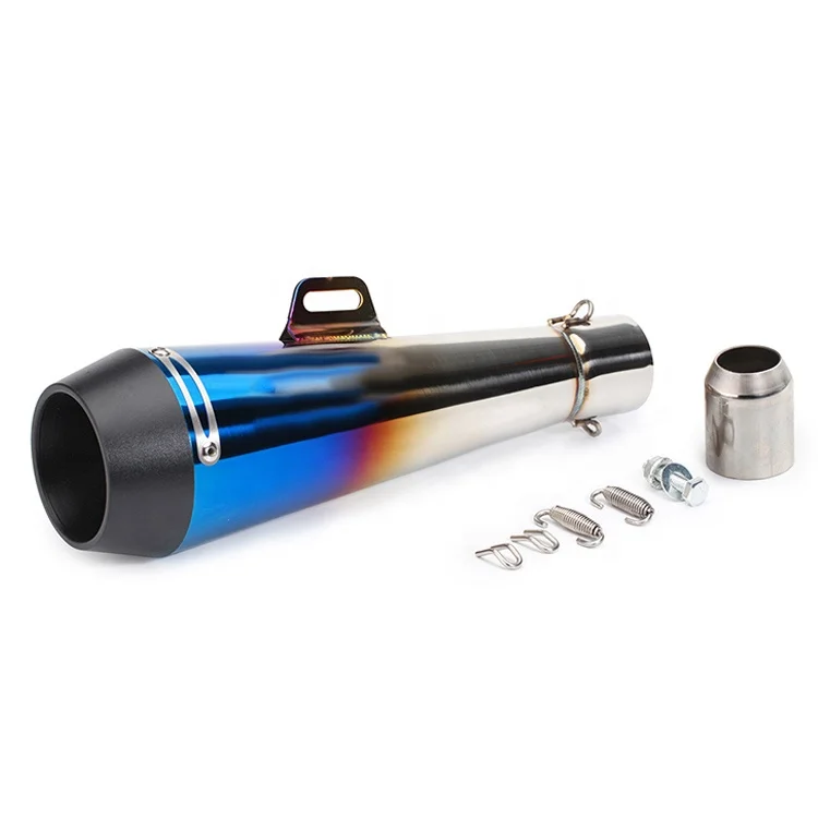 Customer cheap stainless steel bike exhaust system