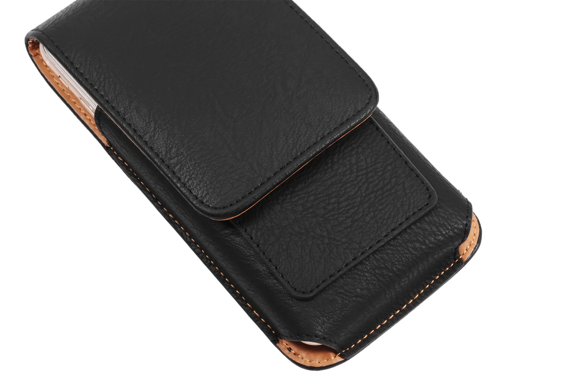 Holster for iPhone Samsung Leather Belt Case with Belt Clip/Loop Premium Pouch with Built in ID Card Holder