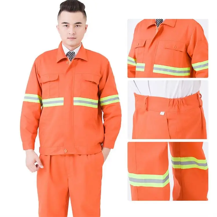 Hot spring and autumn work clothes wholesale construction work clothes fattening and increasing neutral OEM customization Workwe