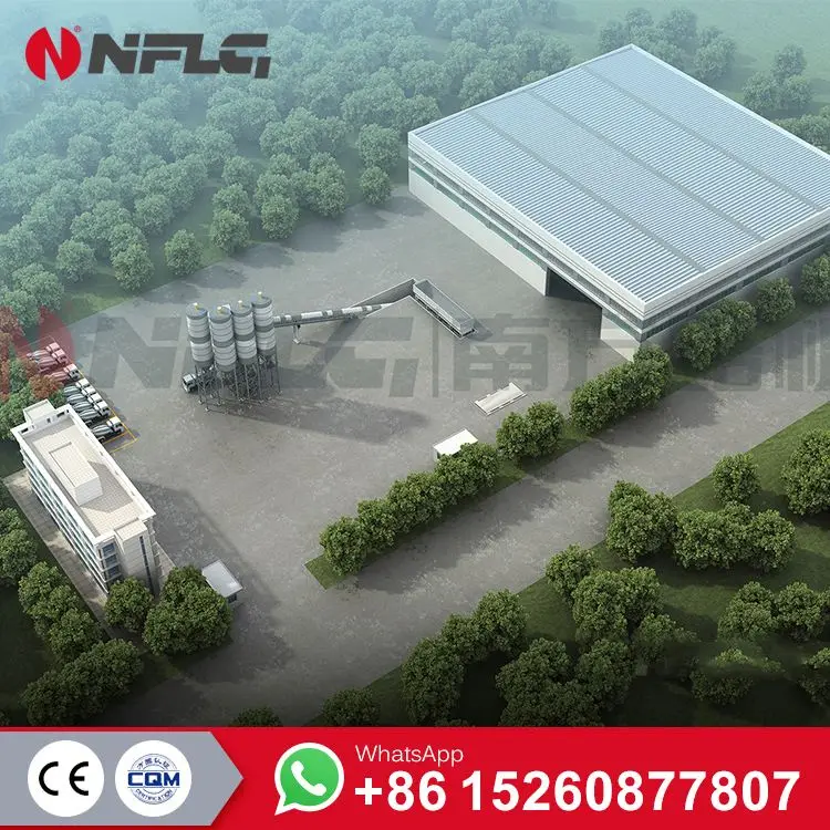 Concrete Batching Plant 75M3/H Mobile Concrete Mixing Plant Hot Sale in Thailand Indonesia Malaysia Construction Projects 10-15T