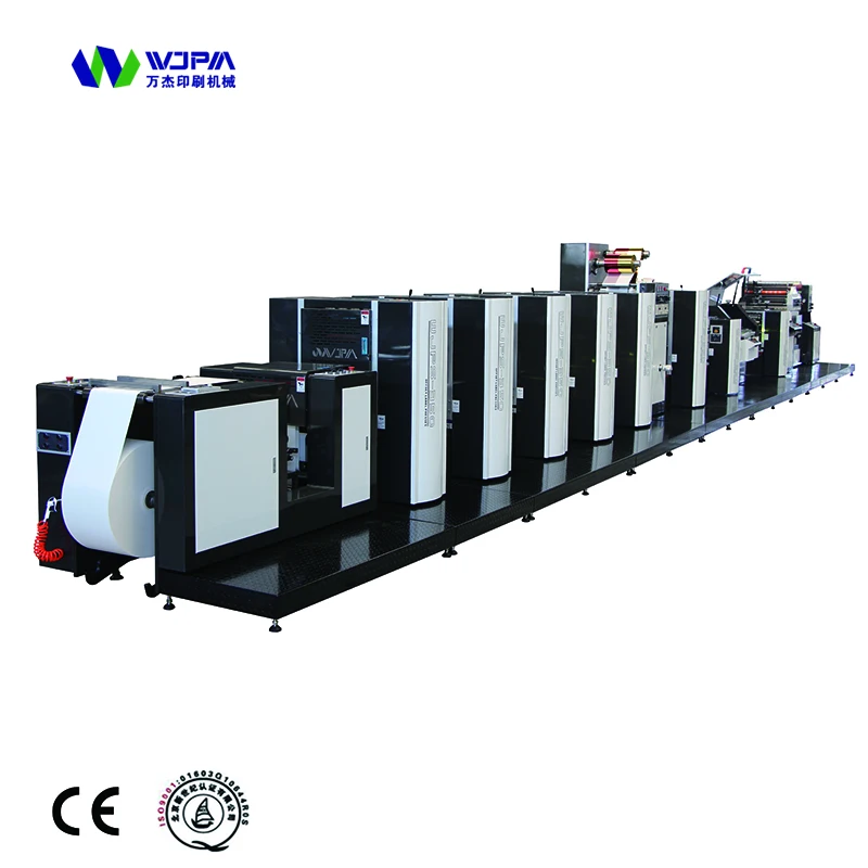 350mm Hot sale Narrow Web Roll To Roll Shrink Sleeve Label Offset Printing Machine