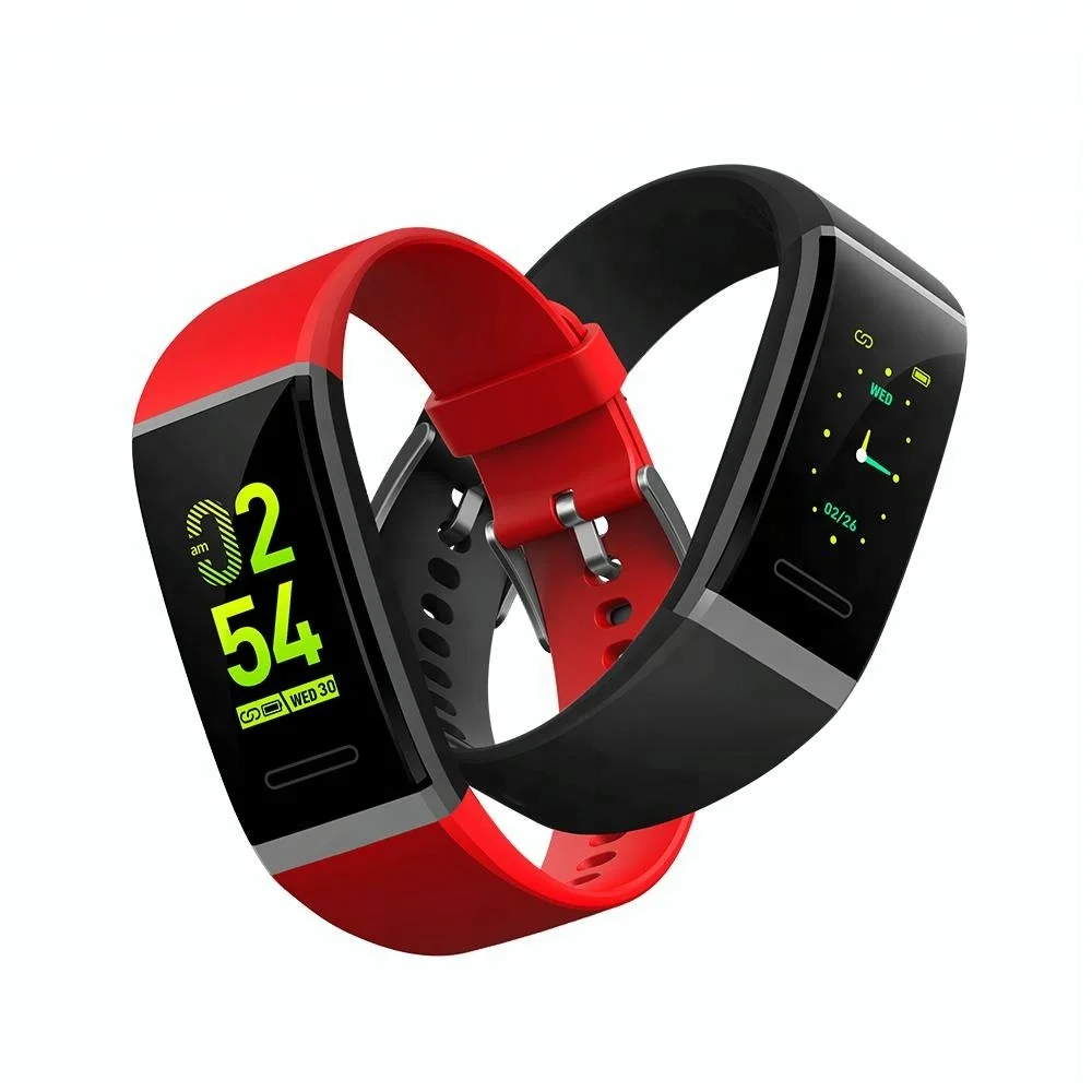 FITUP V11 Цвет экран водонепроницаемый IP67 браслет Nordic 52832 Смарт фитнес браслет с 12 языков