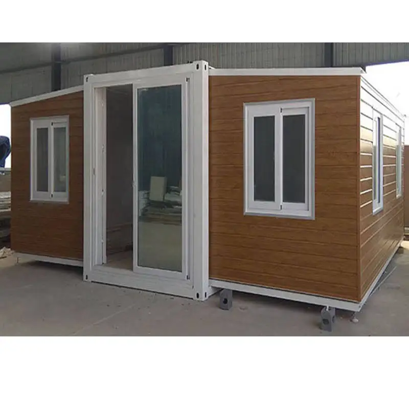20FT складной контейнерный дом изготовленный ресторан большой расширяемый