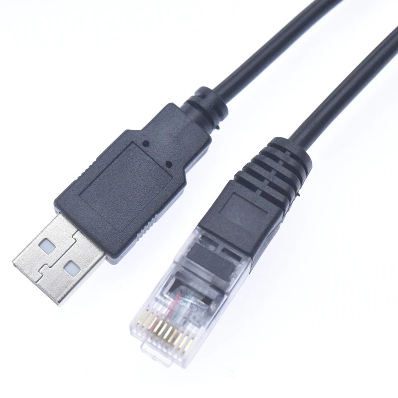 Пользовательский 2 м USB-кабель USB AM RS485 к RJ45 сканерный