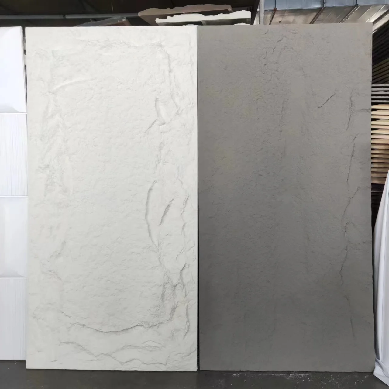 Cheap Wholesale Price Travertine Flexible Panel PU Stone Outdoor Wall Cover Slab Wall Cladding Mushroom Panels