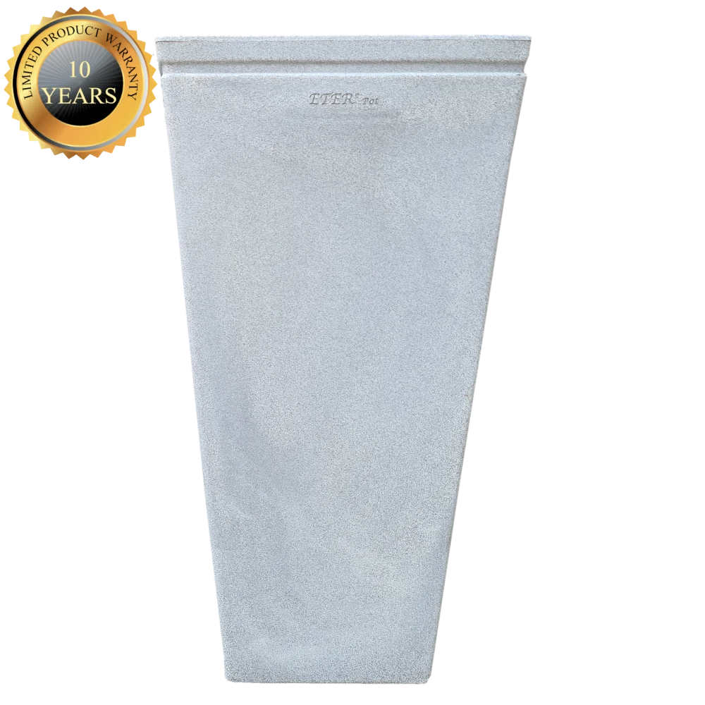 Modern Fashion OEM Decorative Indoor Outdoor Private Gardening Plastic Flower Planter Pots Cubic VC4050