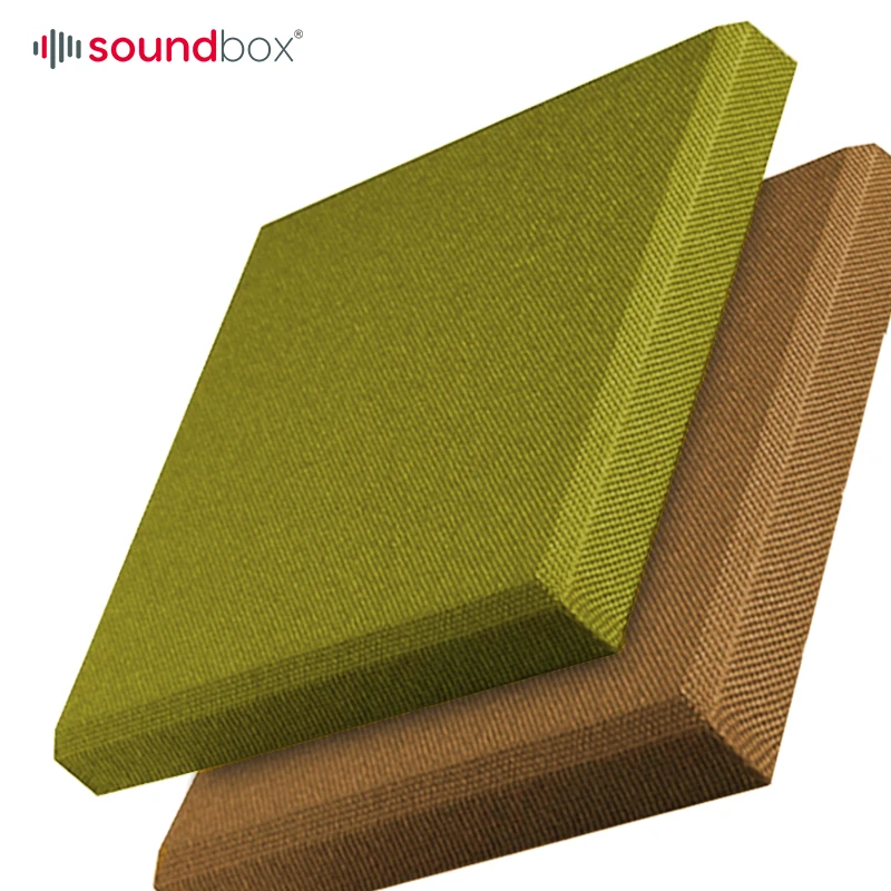Fabric Acoustic Wall Panel Custom Different Color Office Studio Sound Proof Absorption Wall Panels